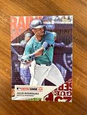 2025 Topps Julio Rodriguez Training Grounds Cactus League #TG-5 Seattle Mariners