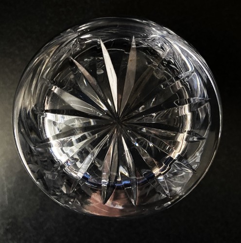 Set of 4 Ajka Csopak Pinwheel Old Fashioned Glasses Hungary 3 5/8" - Picture 5 of 7