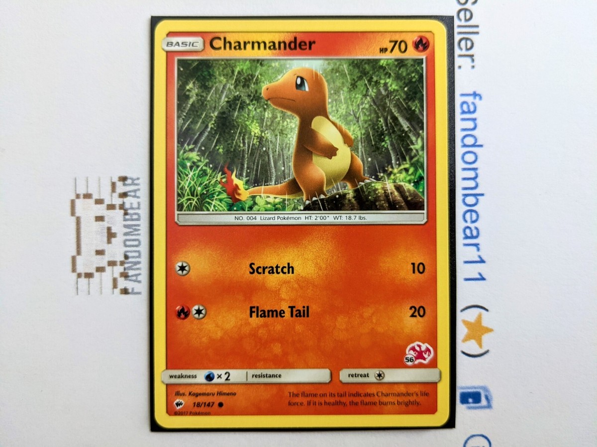 Charmander CHARIZARD STAMP BATTLE ACADEMY PROMO #56 Burning