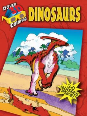 3-D Coloring Book--Dinosaurs; Dover 3-D Colori- 048648162X, paperback, Jan Sovak