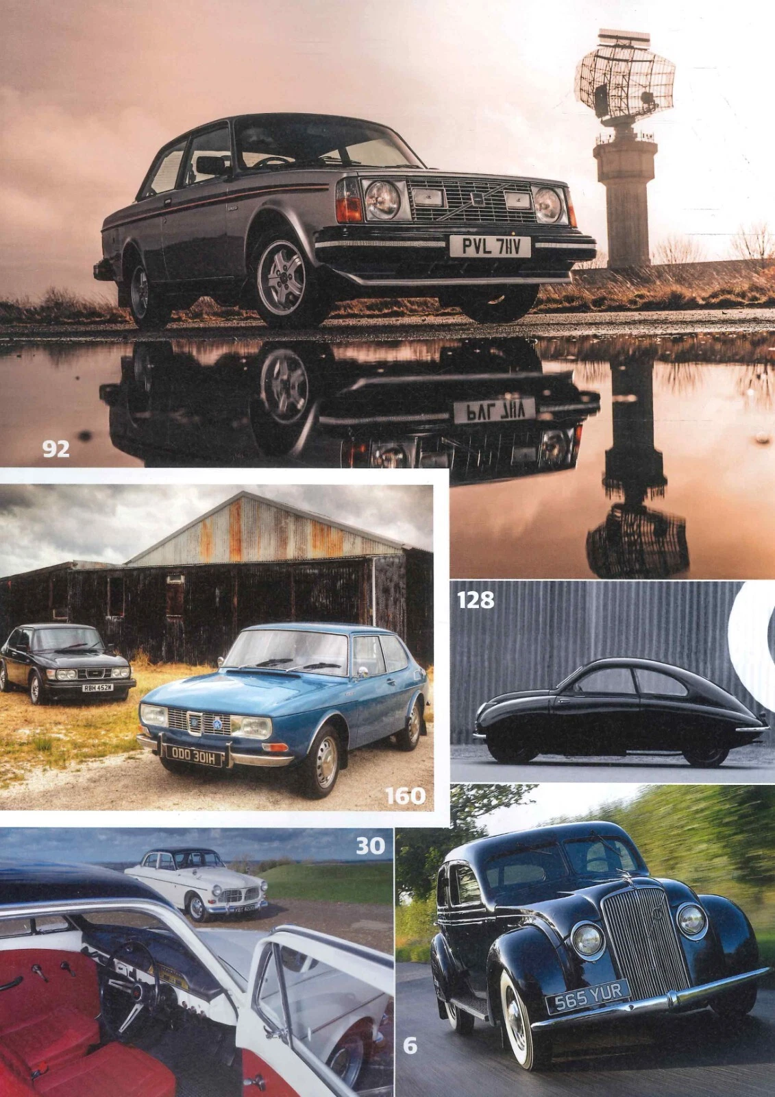 UK Classic & Sports Car Magazine Swedish Legends Special