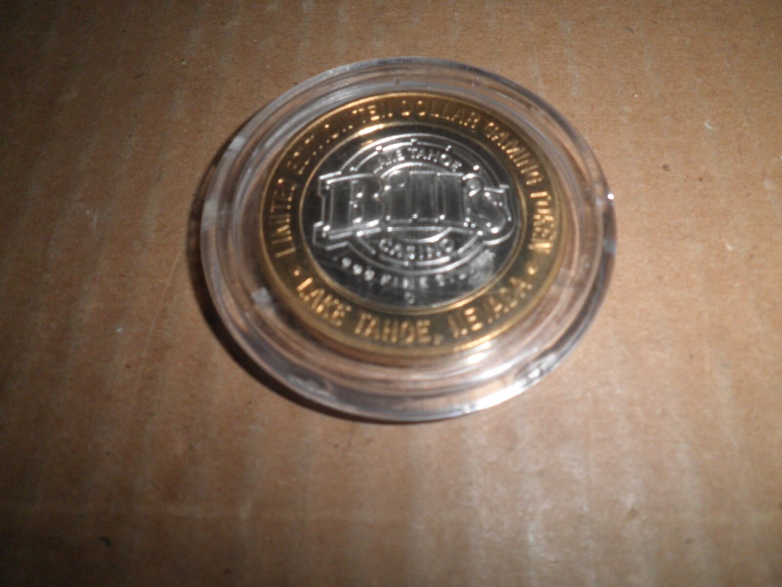 Bill’s Casino Lake Tahoe Hiker Ten Dollar .999 Silver Casino Token in holder eBay