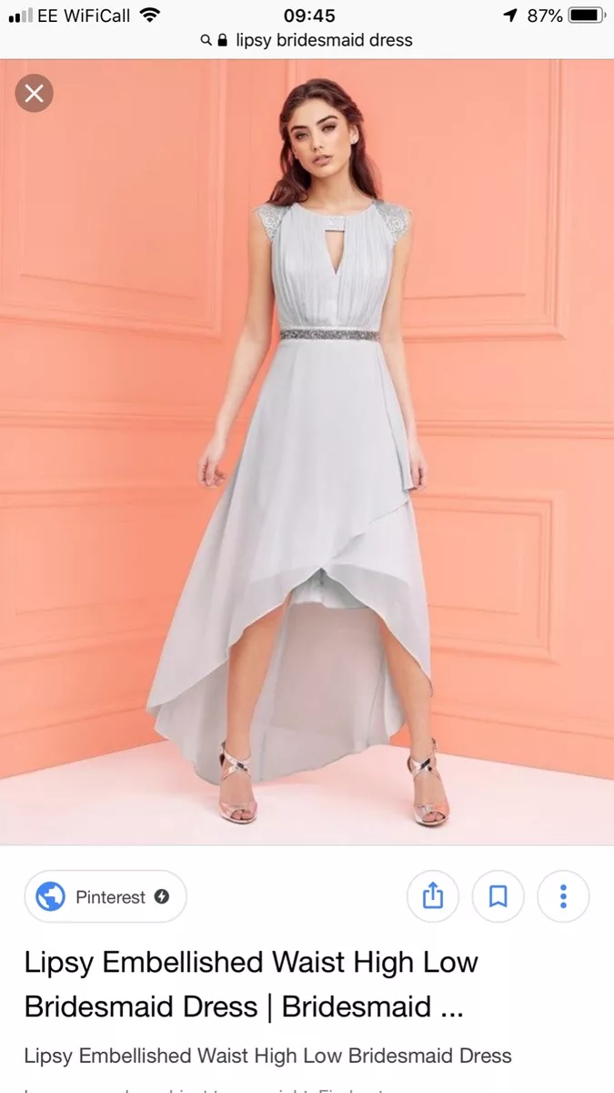 Lipsy top grey dress