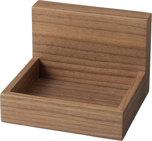 MUJI Wall-mounted furniture tray Walnut veneer From JAPAN | eBay