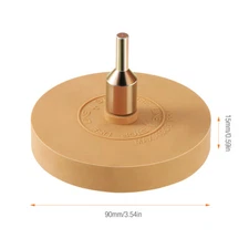 4000 Max RPM Car Decal Rubber Remover For Glue Eraser Wheel Adhesive Sticker