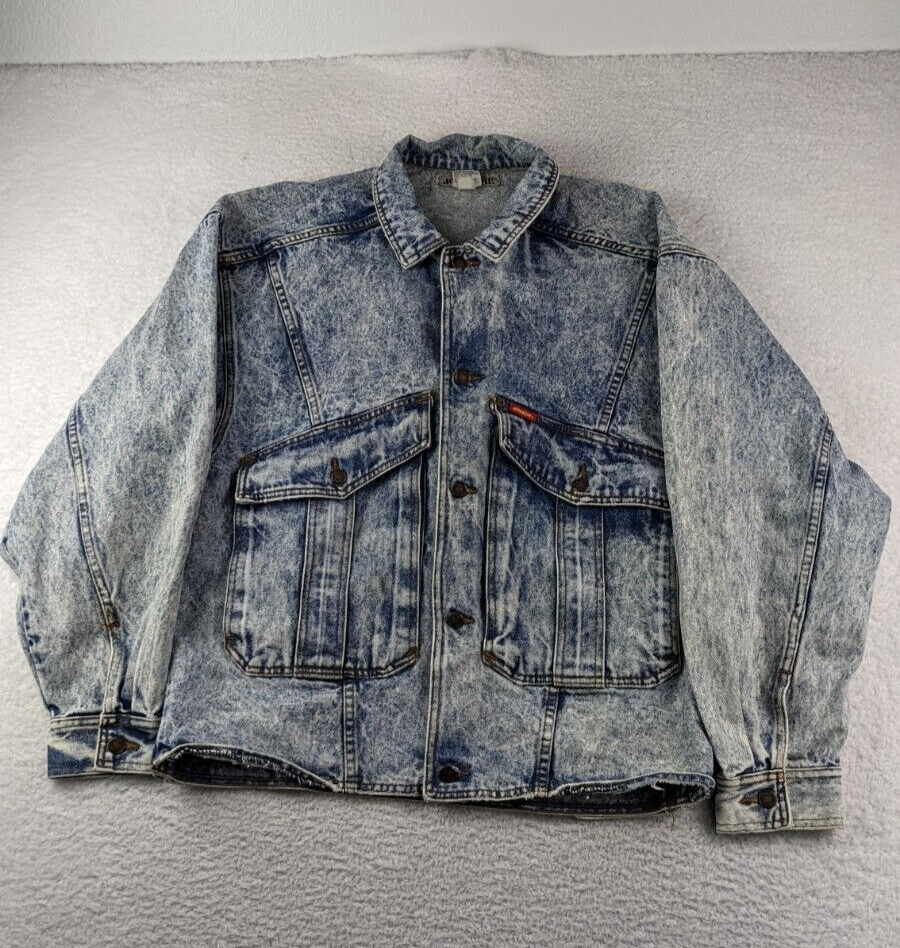 Vintage 90s Jordache Denim Jean Jacket Men