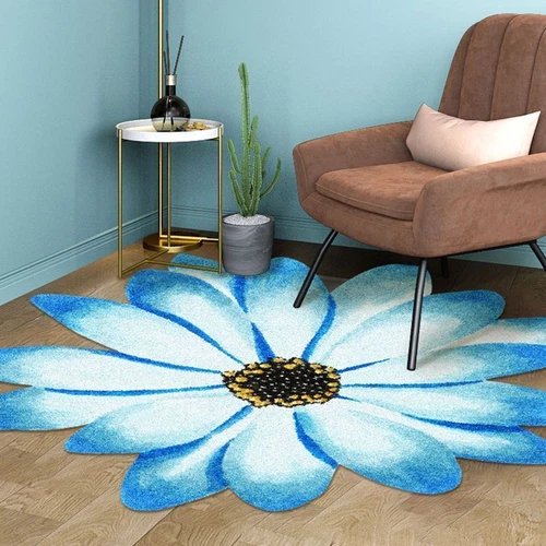 Modern Area Rug Round Carpet Bedroom Door Floor Anti-slip Entry Door Mat - Bild 38 von 38
