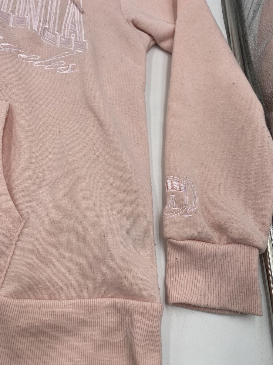 Sugar Kiss Womens Sweatshirt Zip Up Hoodie Pink, California