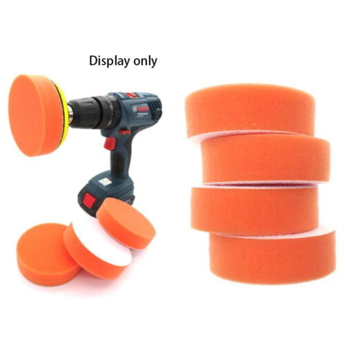 125mm Car Polisher Clean Polishing Pads for Drill Sponge Buffer Waxing Buffing - Picture 7 of 14