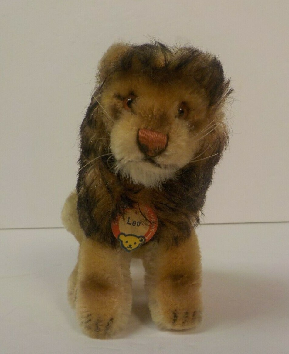 Vintage 1950-60's Steiff Mohair LEO 4.5