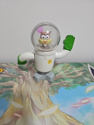 SANDY CHEEKS SpongeBob SquarePants Burger King Toy Figure 2002 Viacom
