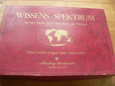 Wissens-Spektrum von ASS Gesellschaftsspiel komplett + Spielanleitung