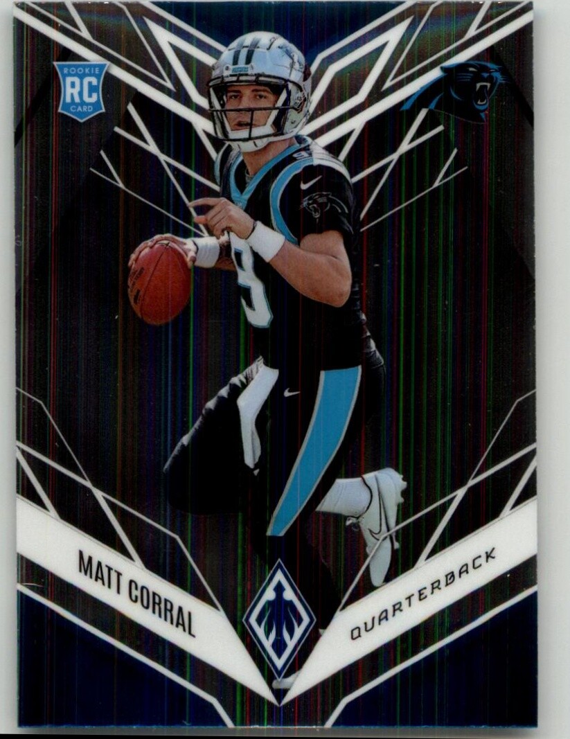 2022 Panini Phoenix Matt Corral Rookie #102 RC Carolina Panthers