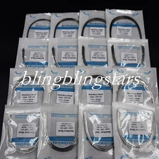 1x Dental Orthodontic Stainless Steel Arch Wire Rectangular Square/Ovoid/Natural