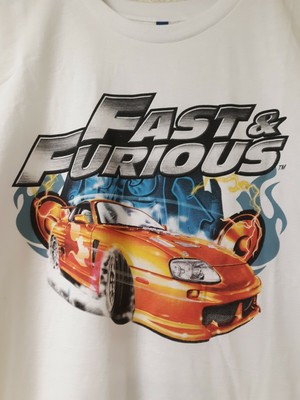 Men's Fast And Furious White Short 