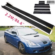 Fit 86.6side Skirt Splitter Extension Rocker Panel For Toyota Celica 2000-05