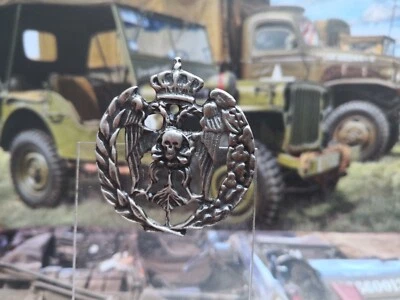 Insigne militaire Serbe à identifier ( 40 mm )📌6a. - Photo 1/2