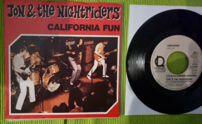 Jon&The Nightriders,California Fun,7'' Vinyl Promo(1981,Line/Germany,)RAR,Neu!!!