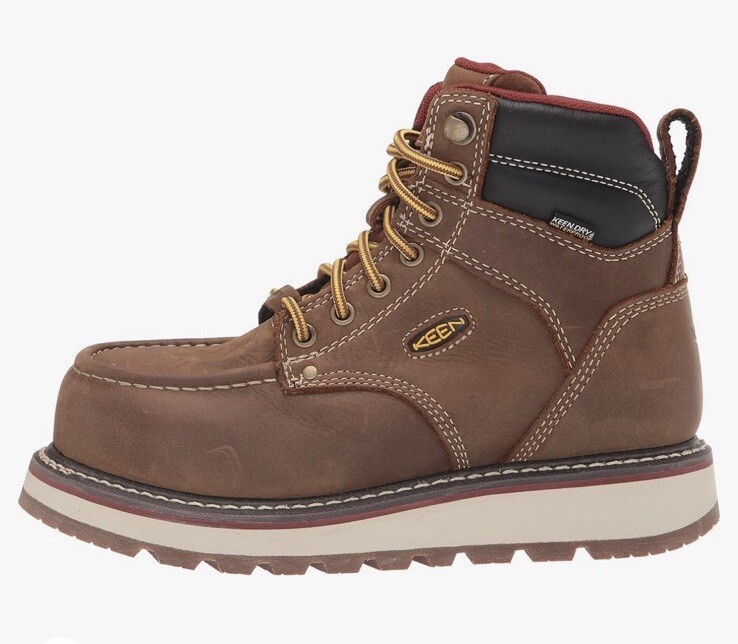 Stivali donna NUOVI KEEN UTILITY taglia 9 LARGHI Cincinnati 6” punta carbonio WP 1023224