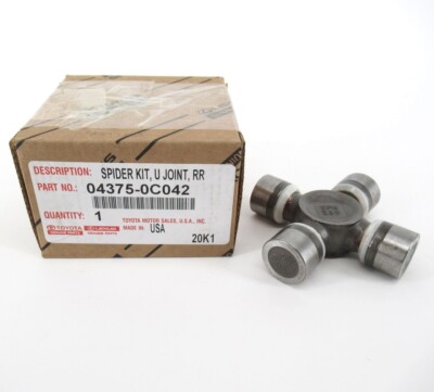 Genuine OEM Toyota 04375-0C042 Front Kit U-Joint Spider 2007-20