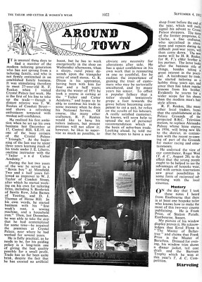 The Tailor & Cutter The Authority On Style And Clothes: September