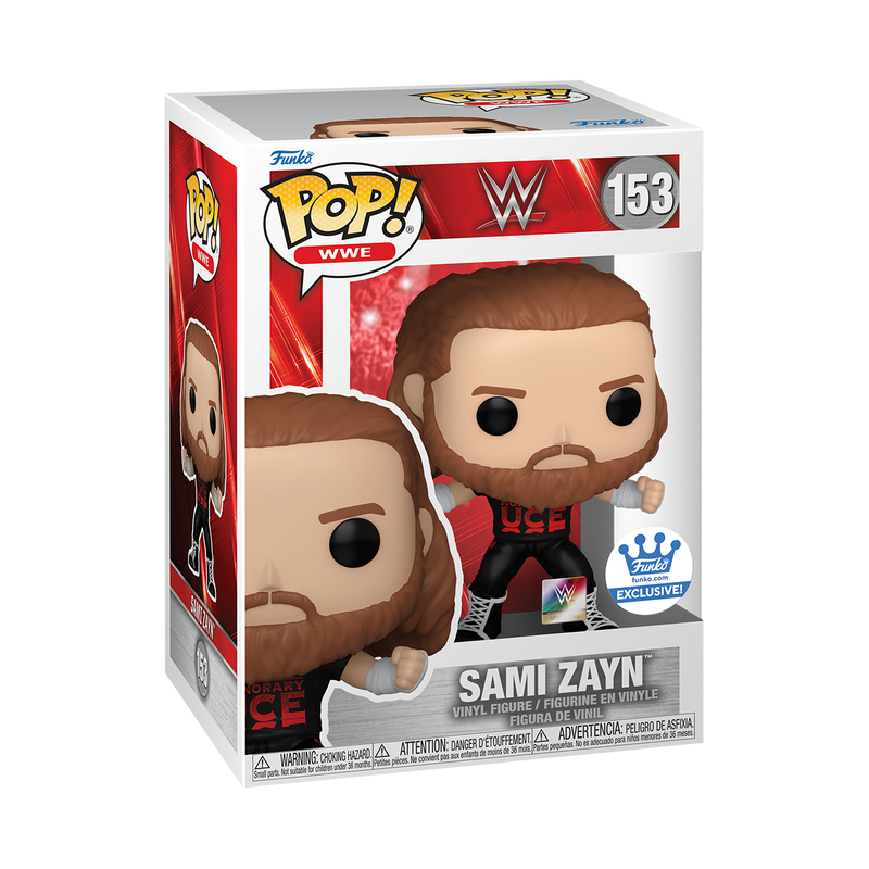 Funko Pop! Vinyl: WWE - Sami Zayn - Funko (Exclusive) #153 In Hand