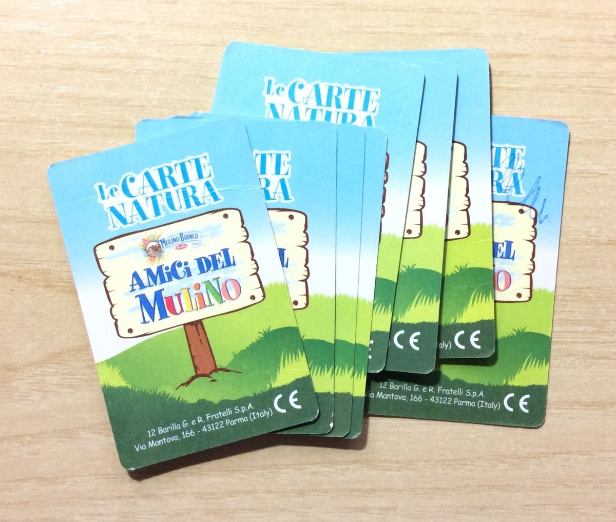 Orologio Mulino Bianco Ad Acqua CARD -AMICI DEL MULINO BIANCO -LE