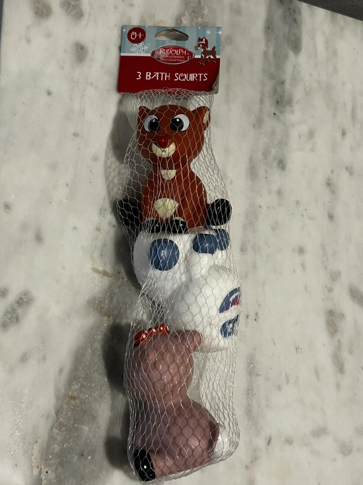 Rashti & Rashti Rudolph the Red Nosed Reindeer Clarice Rubber Squirt 3 Bath Toys