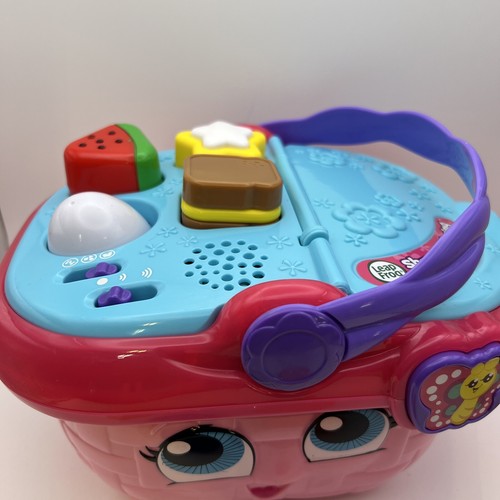 LeapFrog Picnic Basket Interactive Talking Musical Learn Set of 8 pieces EUC - Picture 2 of 13