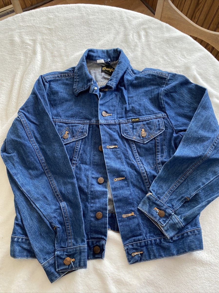 men's Wrangler Jean jacket size 40 Vintage Made in USA | eBay men's Wrangler Jean jacket size 40 Vintage Made in USA | eBay