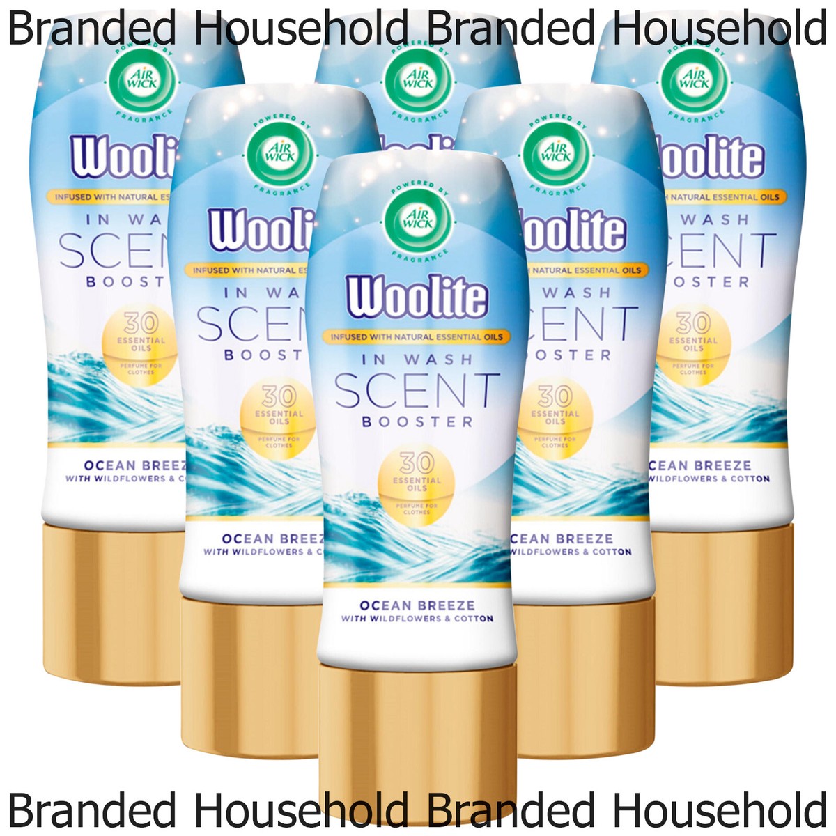 x AIR WICK WOOLITE FABRIC IN WASH SCENT BOOSTER REFRESHER OCEAN