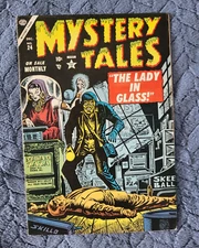 MYSTERY TALES #24 Grade 6.0-6.5 - Pre-code Horror - Joe Maneely Art - Atlas 1954