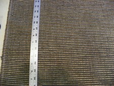 Taupe Beige Stripe Print Upholstery Fabric 1 Yard F976