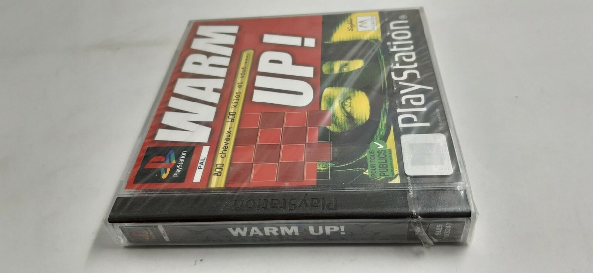 Warm Up ! – Jeu PS1 Complet, Version PAL, En état Comme Neuf