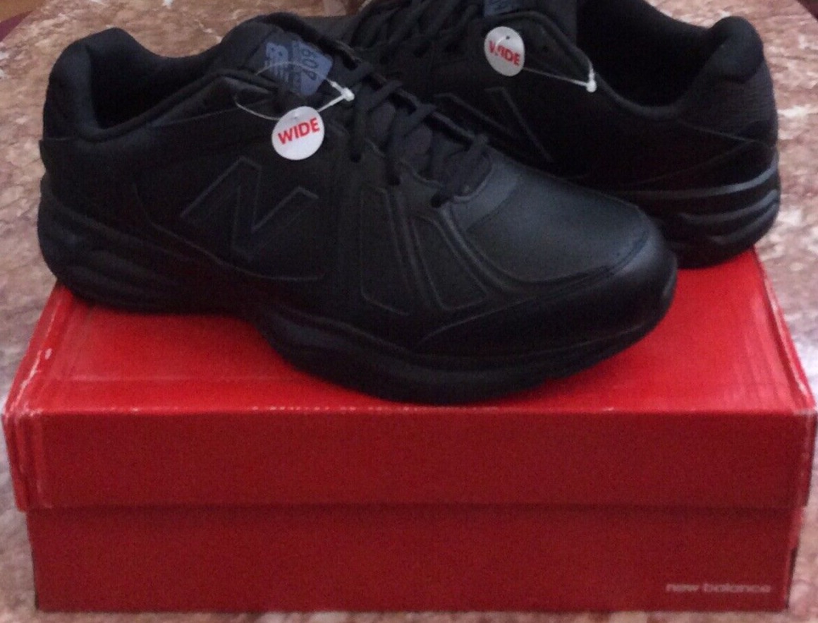 New Balance Mens Cross Training Comfort Shoes Black Size 13W #MX409AB3
