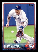 Brett Lawrie 2015 Topps #134 Toronto Blue Jays BASEBALL