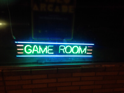 New Game Room Shop Open Beer Bar Neon Light Sign 24''x8'' 
