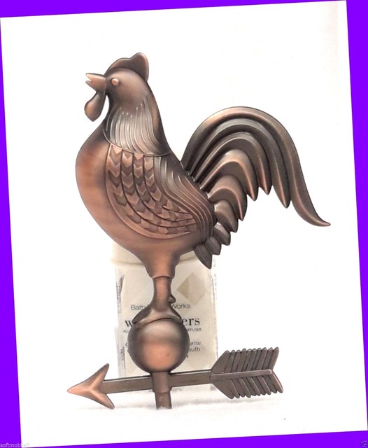Bath & Body Works Wallflowers Bronze ROOSTER WEATHERVANE Unit Diffuser