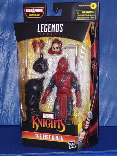 Marvel Knights Marvel Legends Fist Ninja 6-Inch Action Figure Mindless One Baf - 第 1/2 張圖片