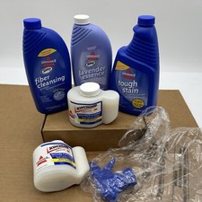 Lot of 5 Carpet Cleaner BISSELL TOUGH STAIN FIBER CLEANSER LAVENDER SCOTCHGARD