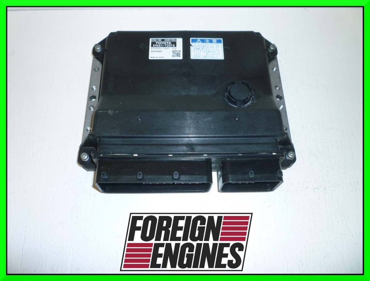 JDM TOYOTA ANA10 MARK X ZIO 2AZ-FE 2.4L A/T ECU ECM 89661-72010