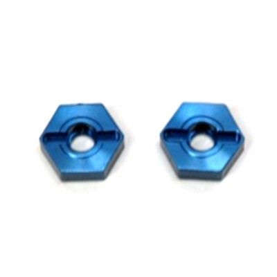 STRC Aluminum Rear Hex Adapters (1 pair) Blue: Granite/Raider/ XL/ Vorteks/ Fury