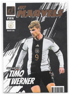 Timo Werner -Germany- Net Marvels Panini Donruss FIFA 22-23