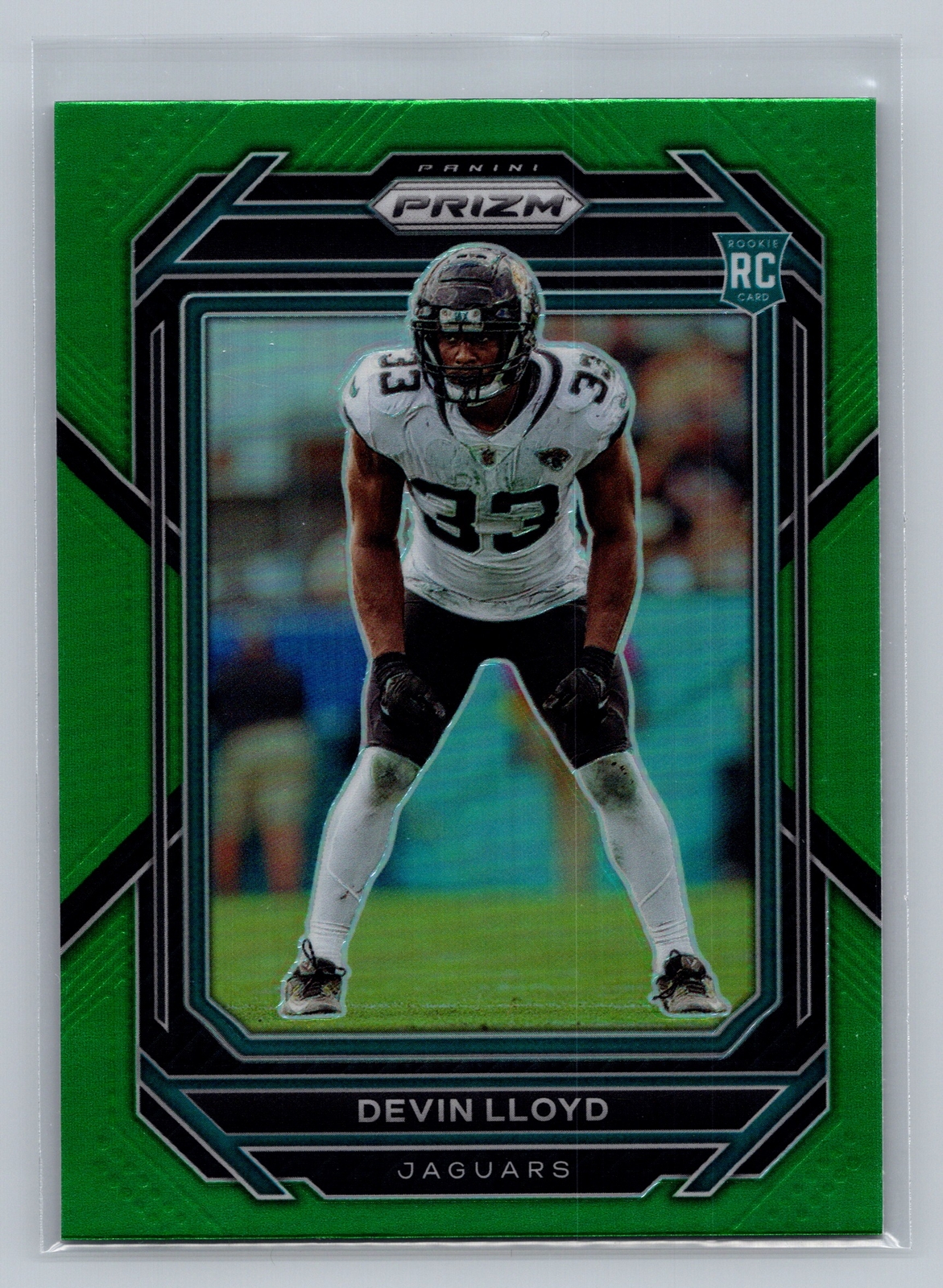 2022 Panini Prizm #376 Devin Lloyd Green Jacksonville Jaguars Rookie