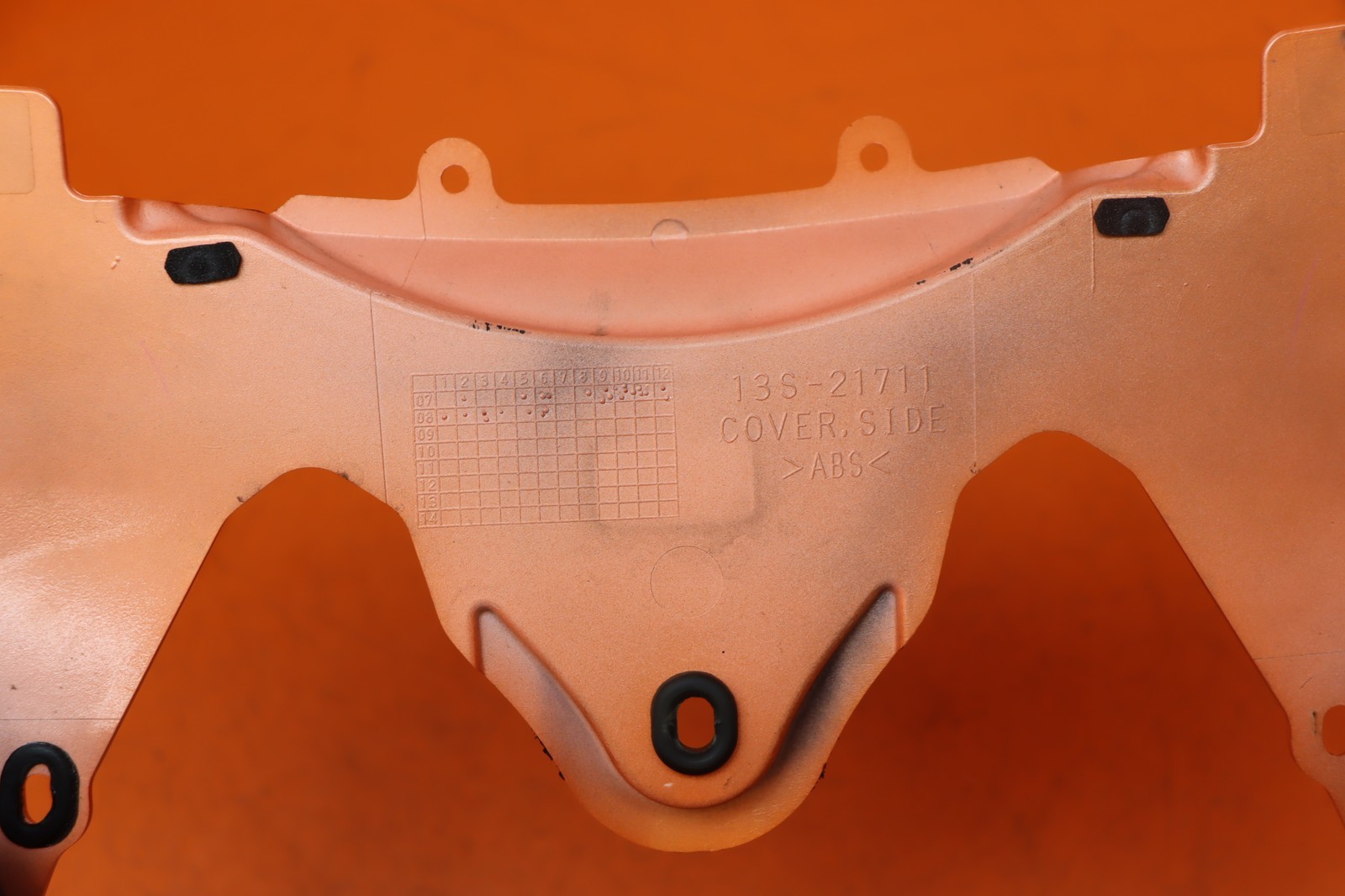 2008-2016 YAMAHA YZF R6 OEM REAR BACK TAIL FAIRING COWL SHROUD