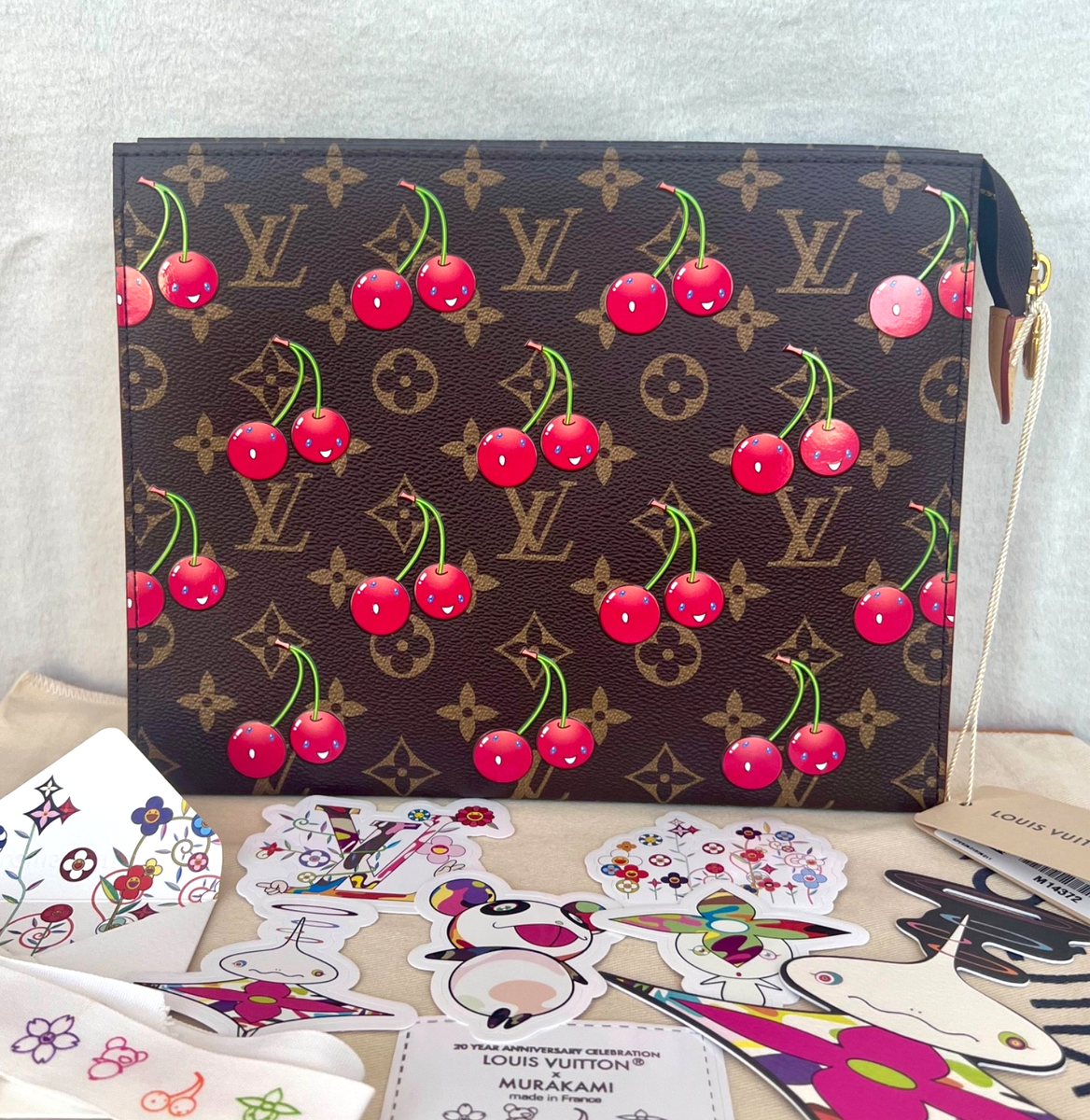 Louis Vuitton Takashi Murakami 2025 LV X TM Cherry Toiletry Pouch