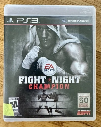 Fight Night Champion for PS3 Sony PlayStation 3 2011 Tested Working Disc & Case