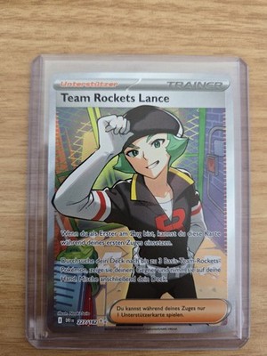 Pokemon Karte Team Rockets Lance 227/182 DRI Ewige Rivalen NM FullArt UR Deutsch