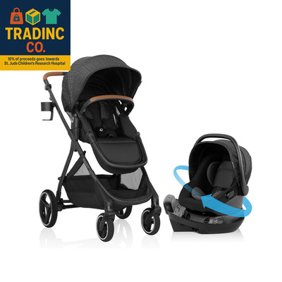 Shyft Intuiti Travel System with Revolve180 Litemax  NXT Rotating Rear-Facing Li