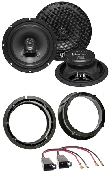 Hifonics 2-Wege 16,5Cm 180Watt Lautsprecher FüR Audi Seat Skoda VW TüR Front Hec-image